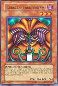 Exodia the Forbidden One card image