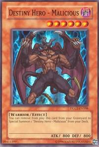 Destiny HERO - Malicious card image
