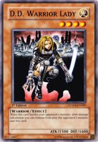 D.D. Warrior Lady card image