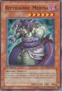 Reptilianne Medusa card image