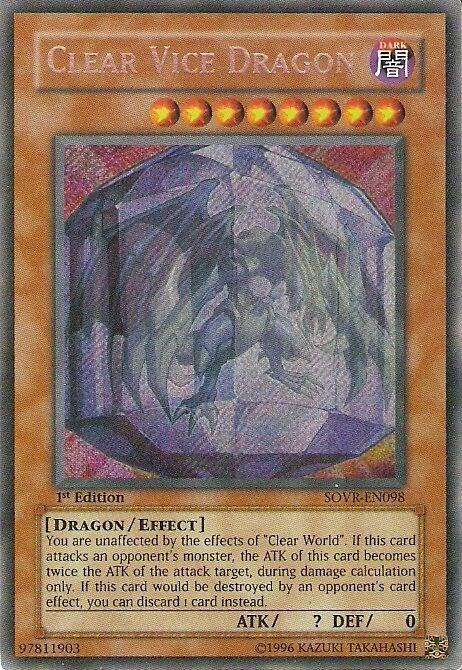 Clear Vice Dragon card image