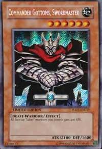 Commander Gottoms, Swordmaster card image