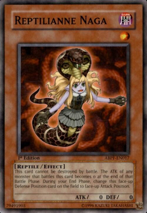 Reptilianne Naga card image