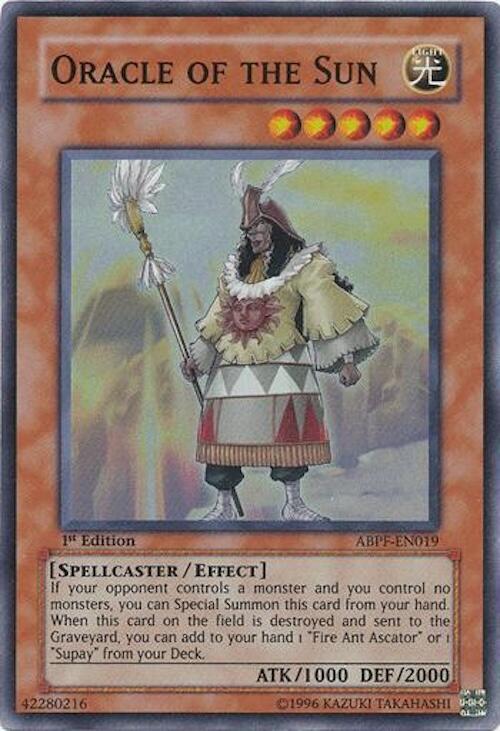 Oracle of the Sun card image