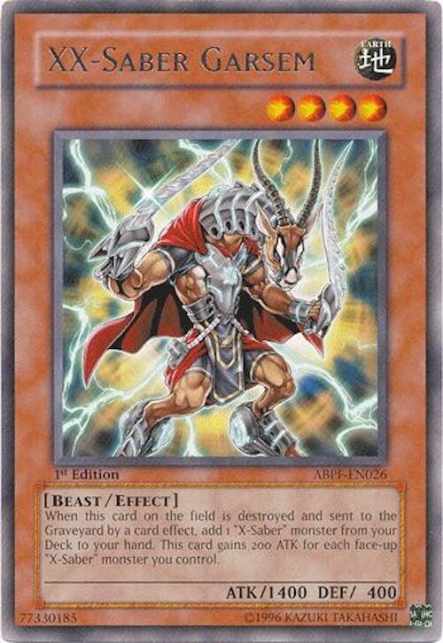 XX-Saber Garsem card image