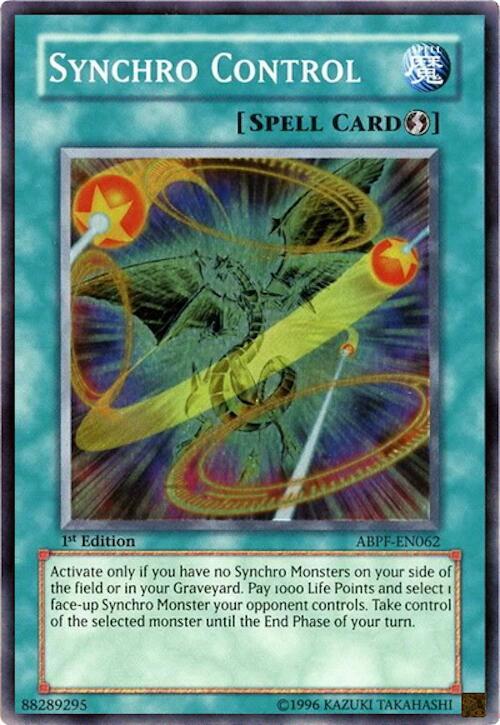 Synchro Control card image