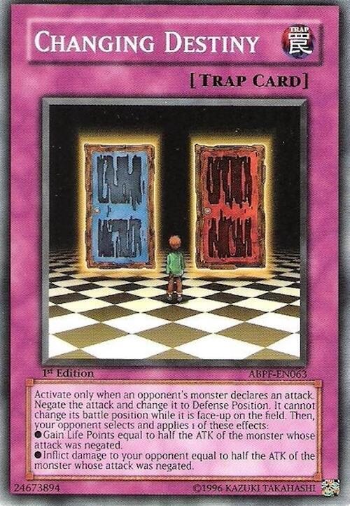 Changing Destiny card image
