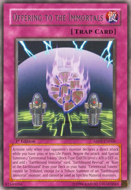Offering to the Immortals card image