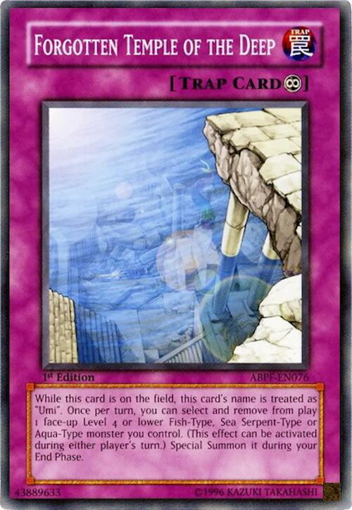 Forgotten Temple of the Deep card image