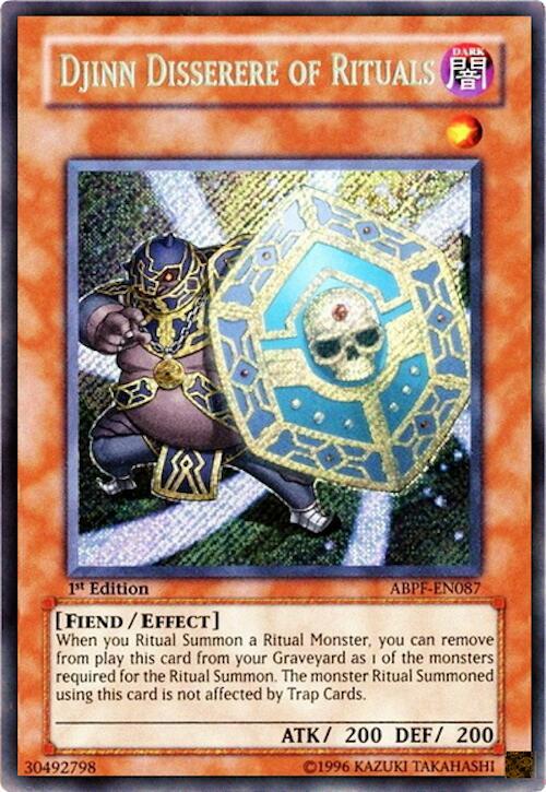 Djinn Disserere of Rituals card image