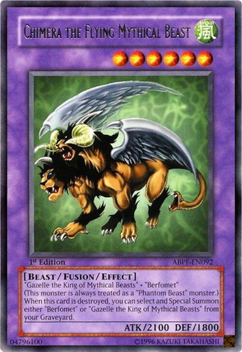 Chimera the Flying Mythical Beast card image