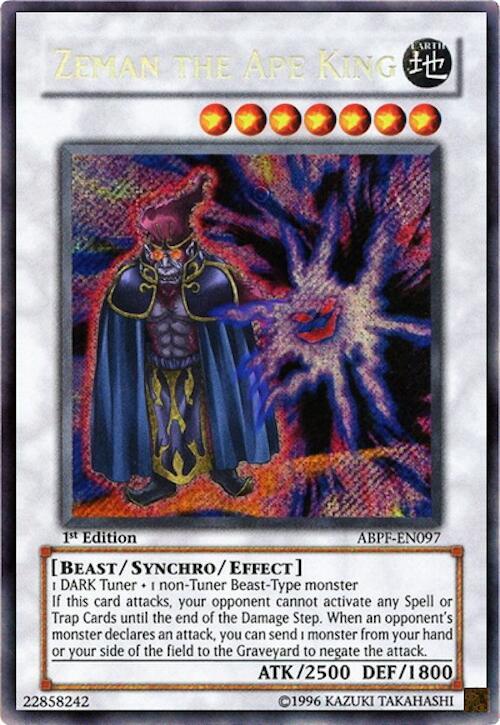 Zeman the Ape King card image