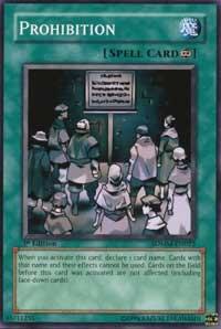 Prohibition card image