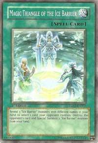 Magic Triangle of the Ice Barrier (1st Edition) card image