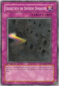 Crevice Into the Different Dimension card image