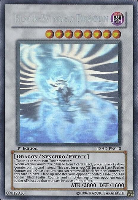 Black-Winged Dragon (Ghost Rare) card image
