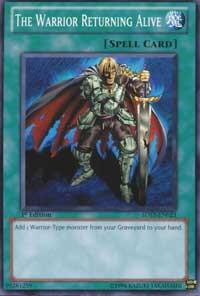 The Warrior Returning Alive (1st Edition) card image