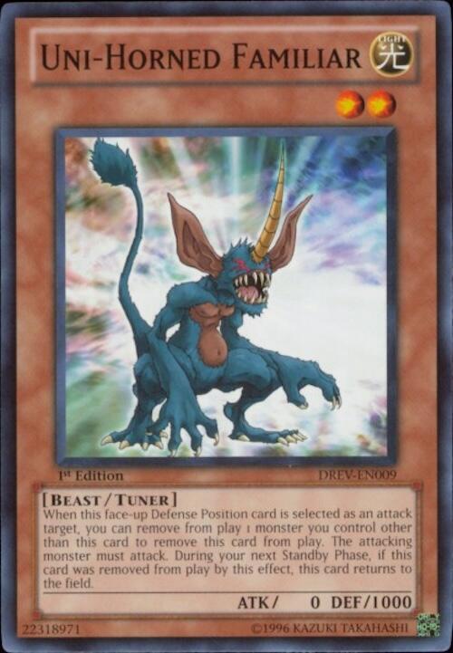 Uni-Horned Familiar card image