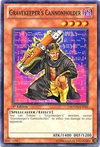 Gravekeeper's Cannonholder (1st Edition) card image