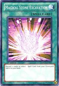 Magical Stone Excavation (1st Edition) card image