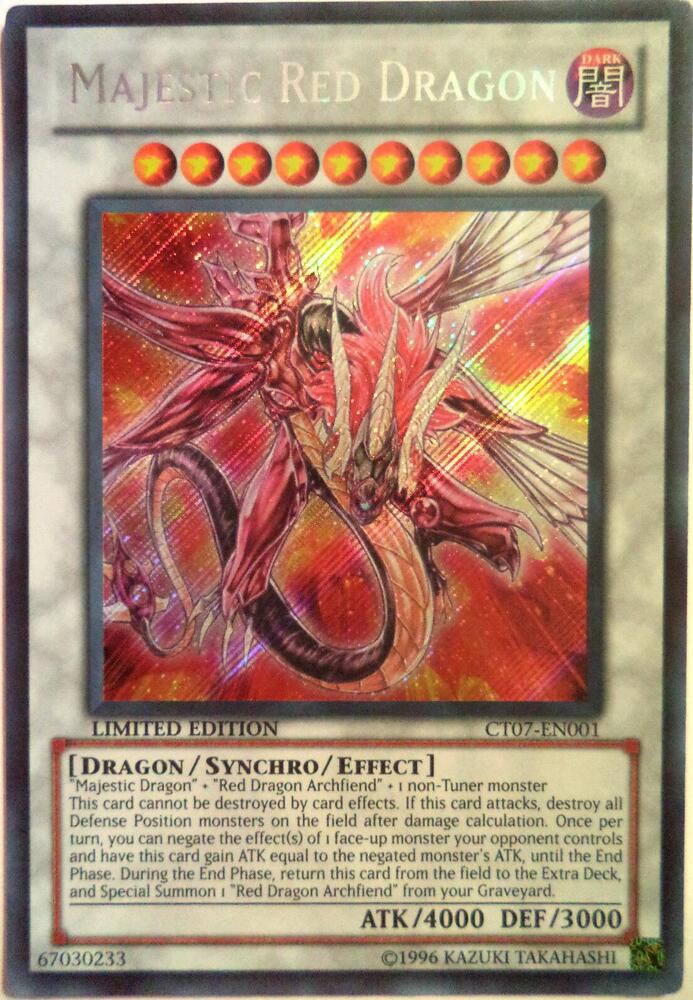 Majestic Red Dragon card image