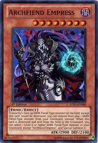 Archfiend Empress (1st Edition) card image
