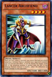 Lancer Archfiend (1st Edition) card image