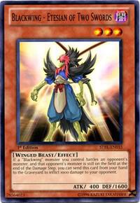 Blackwing - Etesian of Two Swords (1st Edition) card image