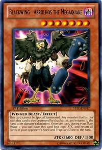 Blackwing - Abrolhos the Megaquake (1st Edition) card image