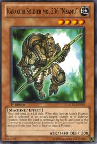 Karakuri Soldier mdl 236 "Nisamu" (1st Edition) card image