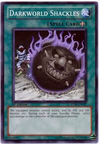 Darkworld Shackles (1st Edition) card image