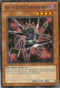 Ally of Justice Thousand Arms (1st Edition) card image
