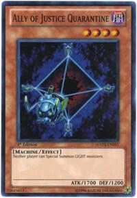 Ally of Justice Quarantine card image