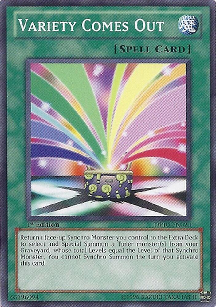 Variety Comes Out card image