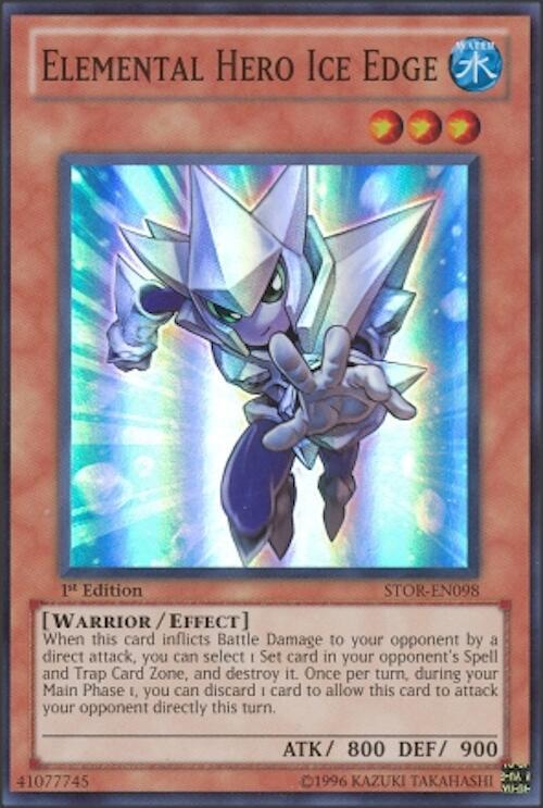 Elemental Hero Ice Edge card image