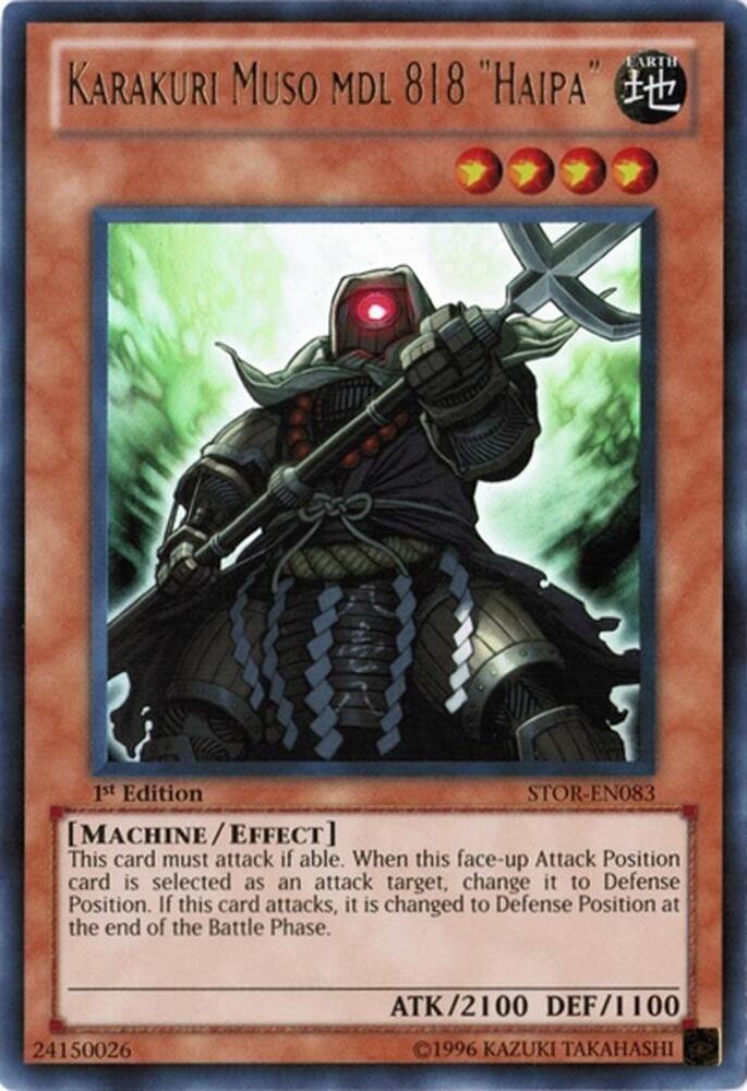 Karakuri Muso mdl 818 "Haipa" card image