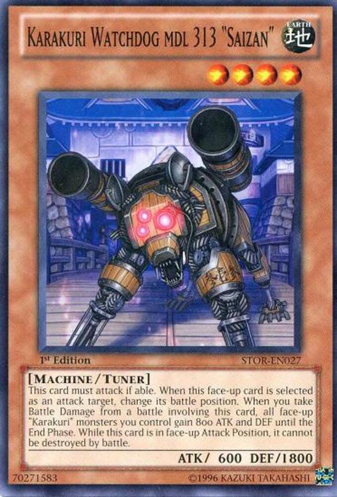 Karakuri Watchdog mdl 313 "Saizan" card image
