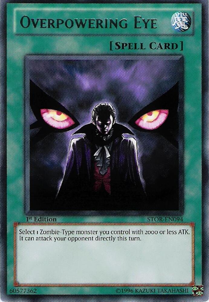 Overpowering Eye card image