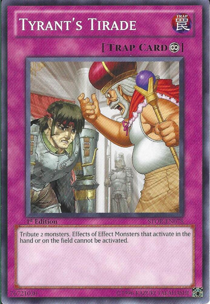 Tyrant's Tirade card image