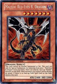 Malefic Red-Eyes B. Dragon (Secret) card image
