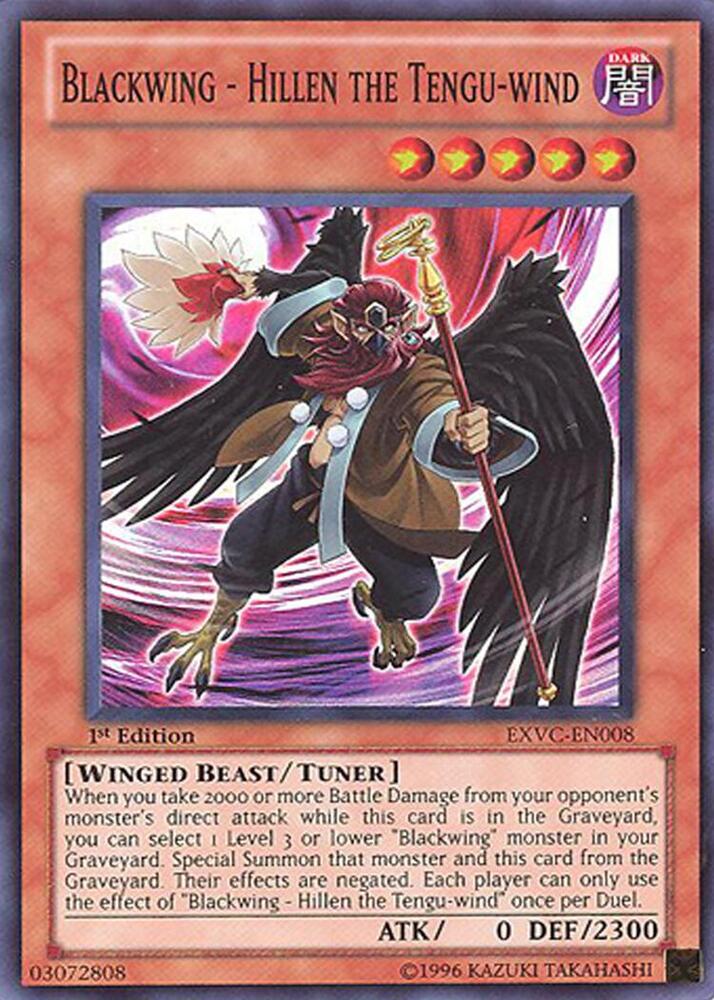 Blackwing - Hillen the Tengu-wind card image