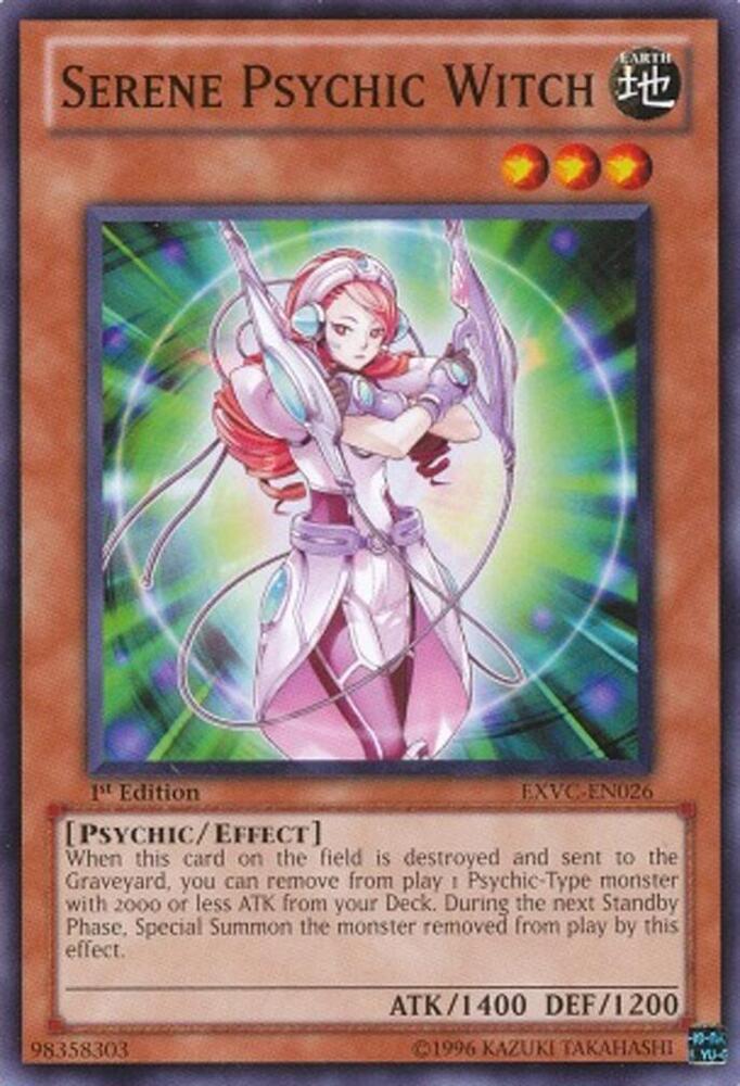 Serene Psychic Witch card image