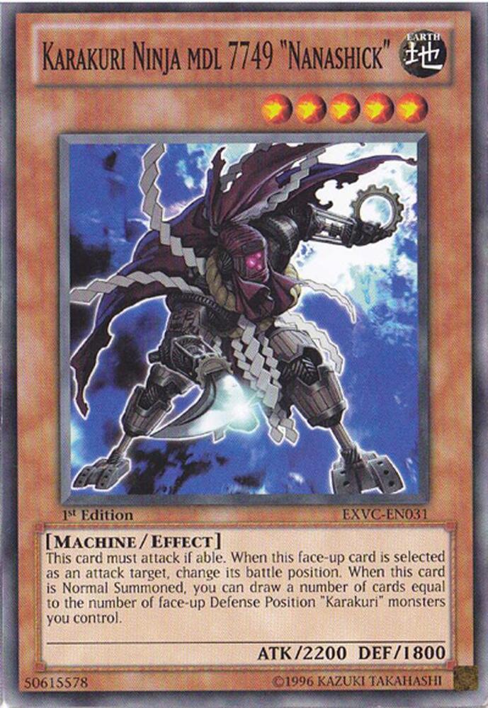 Karakuri Ninja mdl 7749 "Nanashick" card image
