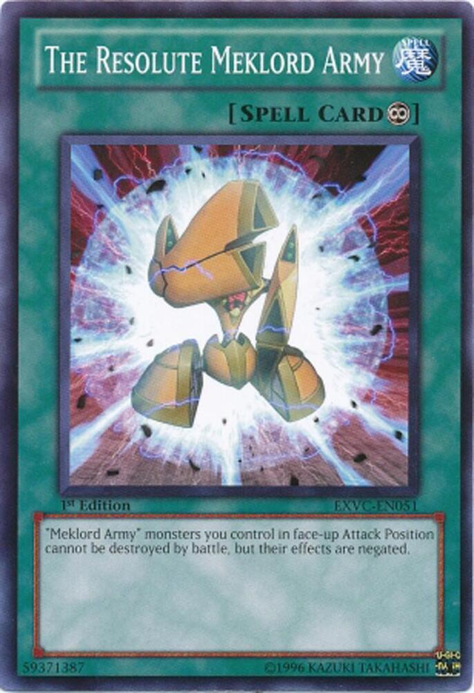 The Resolute Meklord Army (1st Edition) card image
