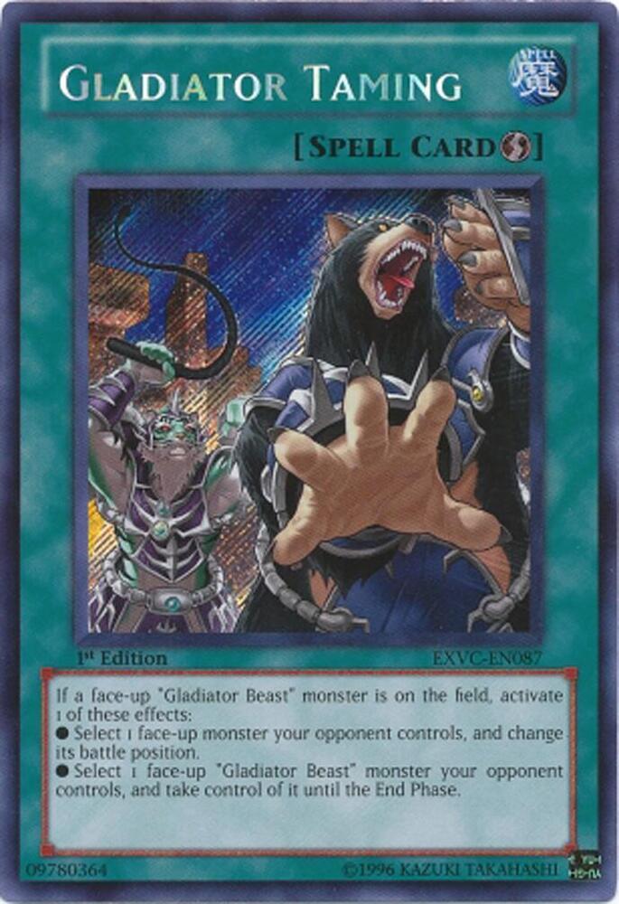 Gladiator Taming card image