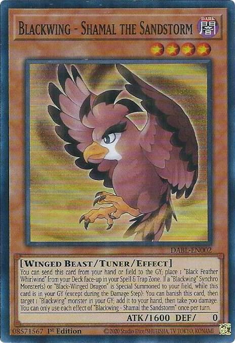 Blackwing - Shamal the Sandstorm card image