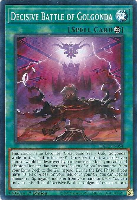 Decisive Battle of Golgonda card image