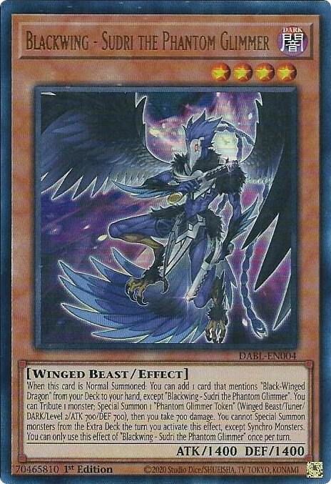 Blackwing - Sudri the Phantom Glimmer card image