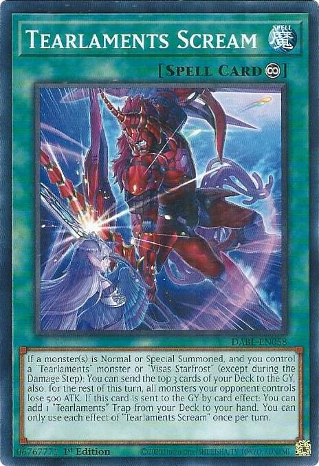 Tearlaments Scream card image