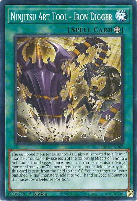 Ninjitsu Art Tool - Iron Digger card image